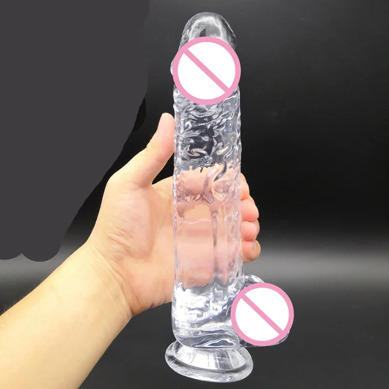 5-9 Inch Realistic Clear Dildo for Women Private Multiple Size Fake Penis with Suction Cup Health Butt Anal Plug Adult Sex Toys