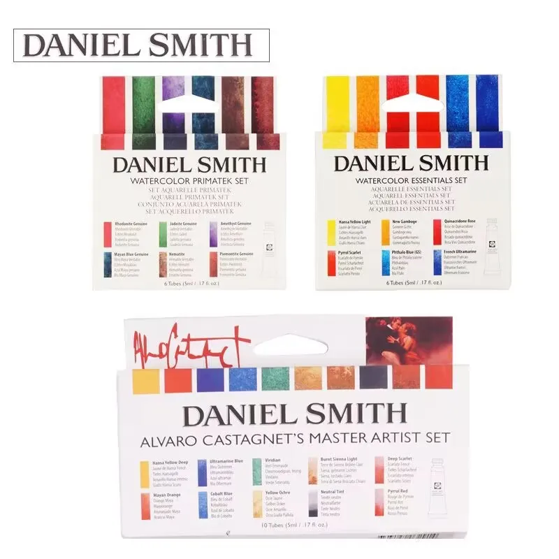 Daniel Smith Professional Artist Pittura Ad Acquerello 10/6 Colore 5Ml Colore Minerale Alemo Jean Haines Acuarelas Set Pennello Da Pittura