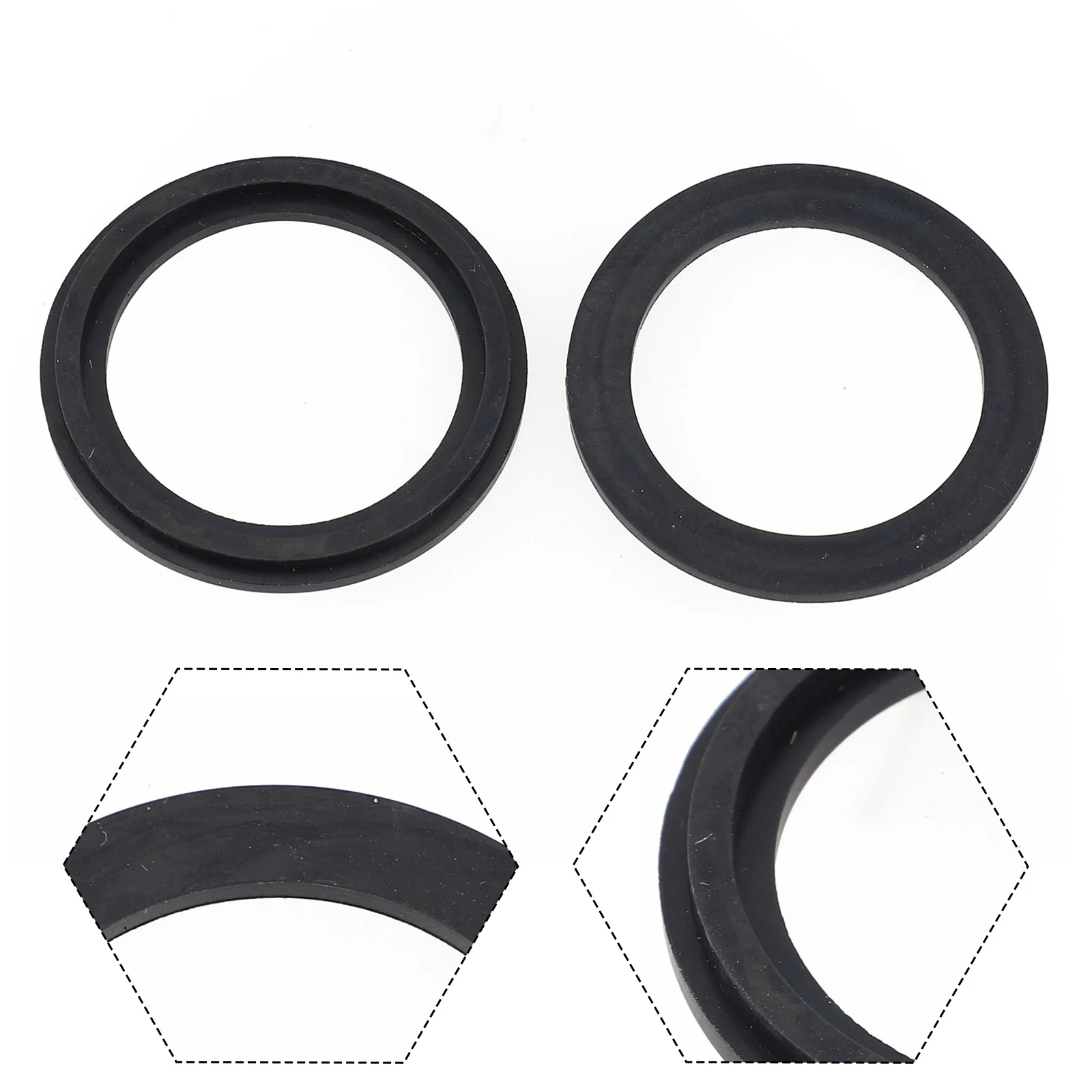 

Swimming Pool Accessories Rubber Washer Gasket High Quality Replacement Seal Part For The Diver Valve 2PCS Durable