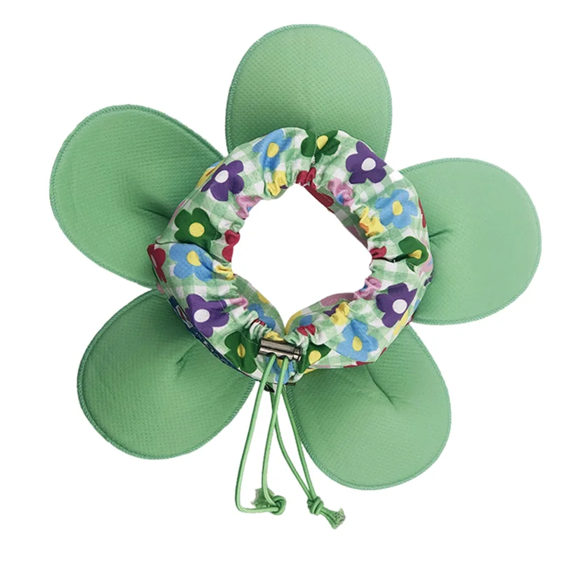 

Охлаждающая шея для собак, регулируемый ошейник для бульдога, многоразовый, в форме лепестка, для летнего сезона