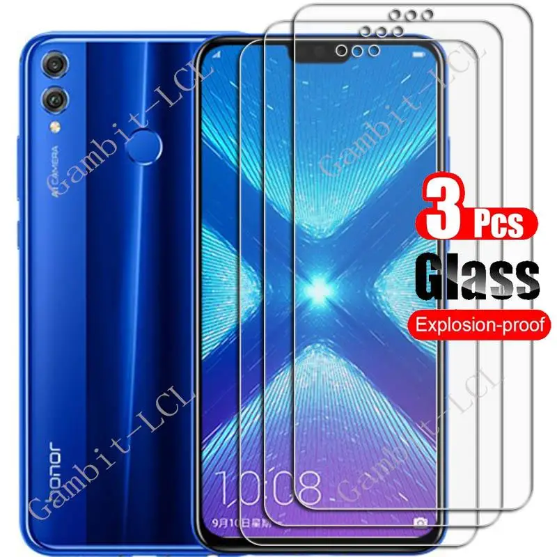 

1-3PCS 9H Tempered Glass For Honor 8X Protective Film On HUAWEI Honor8X JSN-L11, JSN-L21, JSN-L22 6.5" Screen Protector Cover