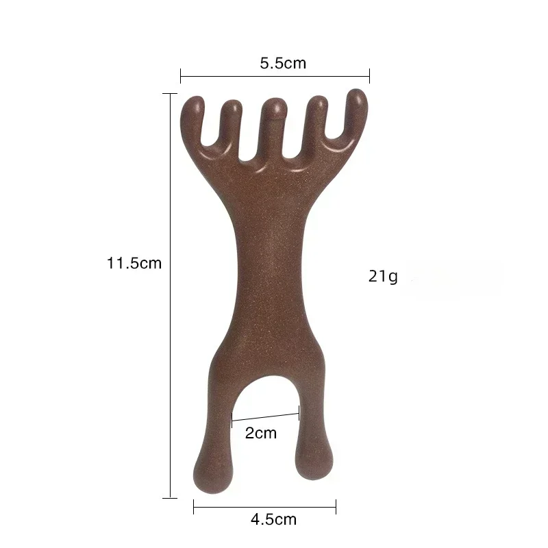 Head Meridian Massage Comb Massage Gua Sha Tools,Professional Lymphatic Drainage Tools,Wood Therapy Massage Tools for Back,Legs