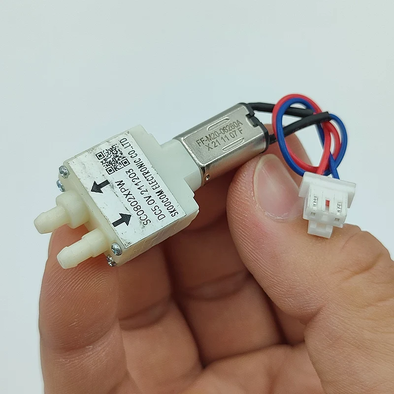 SKOOCOM SC0802XPW Micro Water Pump DC 3V 3.7V 5V Small Mini M20 Diaphragm Self-priming Suction Pump for Sweeping Robot Cleaner