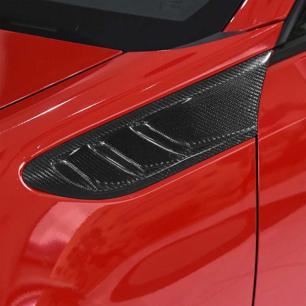 For Toyota Subaru GT86 BRZ 2012-2019 Doors Fender Tuyere Dry Carbon Fiber Cover Trim Automobile Exterior Decoration Refit Parts
