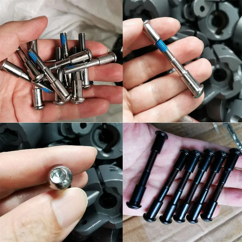 Tool Electric Scooter Folding Pothook Hook Fixed Bolt Screws Hardened Steel Lock Hinge Repair Parts For Xiaomi MIJIA M365
