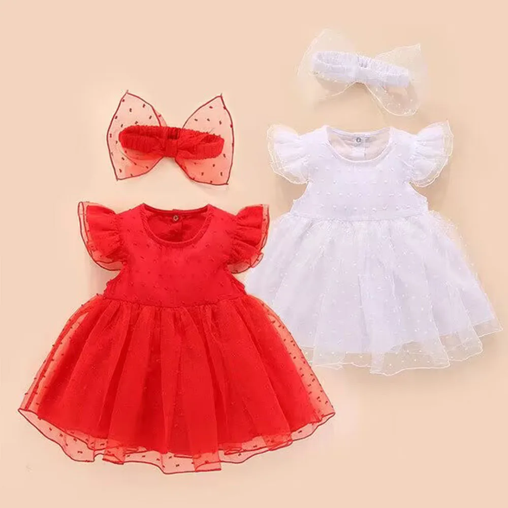 Rompers Jumpsuits+Hairbrand Doll Clothes Fit For  22 inch 55-60CM Bebe Reborn Princess dress full moon dress
