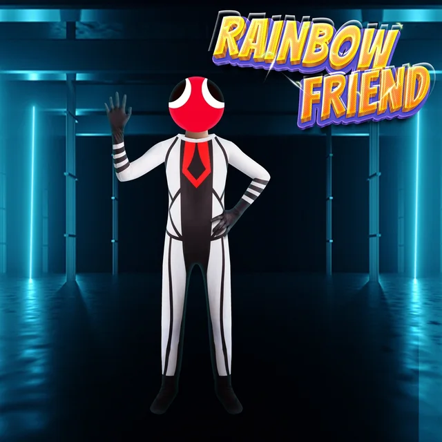 Blue Character Rainbow Friends Roblox Kids Bedroom Neon 