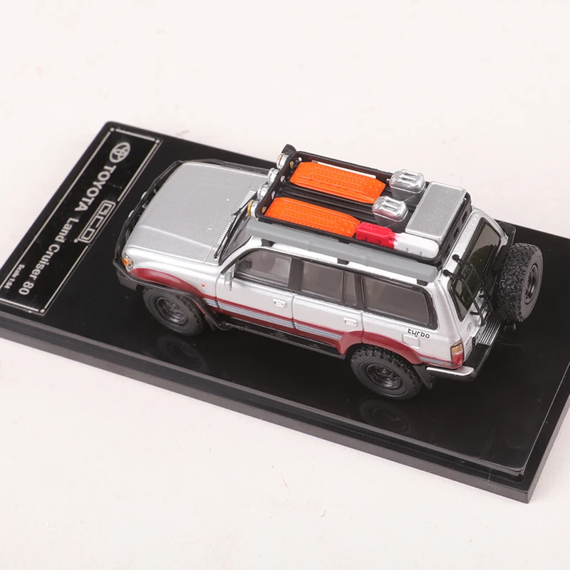 GCD ダイキャストトーク 限定 1/64 - トヨタ・ランドクルーザー GCD 1:64 ランドクルーザー LC80 ダイキャストモデルカー