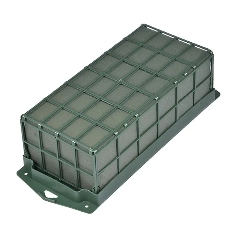 

Floral Foam Cage Flower Arrangement Holder Floral Foam Blocks Dry and Wet Floral Foam DIY Rectangle Flower Cage Holders