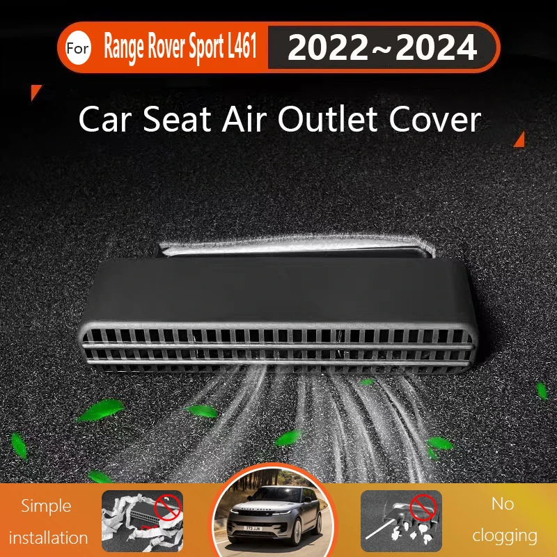 Per Range Rover Sport L461 Mk3 2022 2023 2024 Car Air Outlet Trim Auto Under Seat Riscaldatore A Pavimento Condizionatore D'Aria Vent Outlet Cover