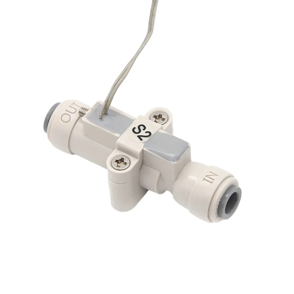 ZJMFS-S2 Low Flow Water Flow Switch Sensor Quick Connect Normally Open Rotary Pa