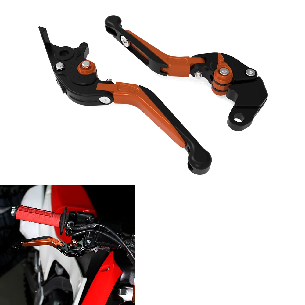 

Motorcycle Accessories Fit For KTM Duke R 890 2020 2021 2022 2023 Adjustable Folding Extendable Lever Brakes Clutch Lever Brake