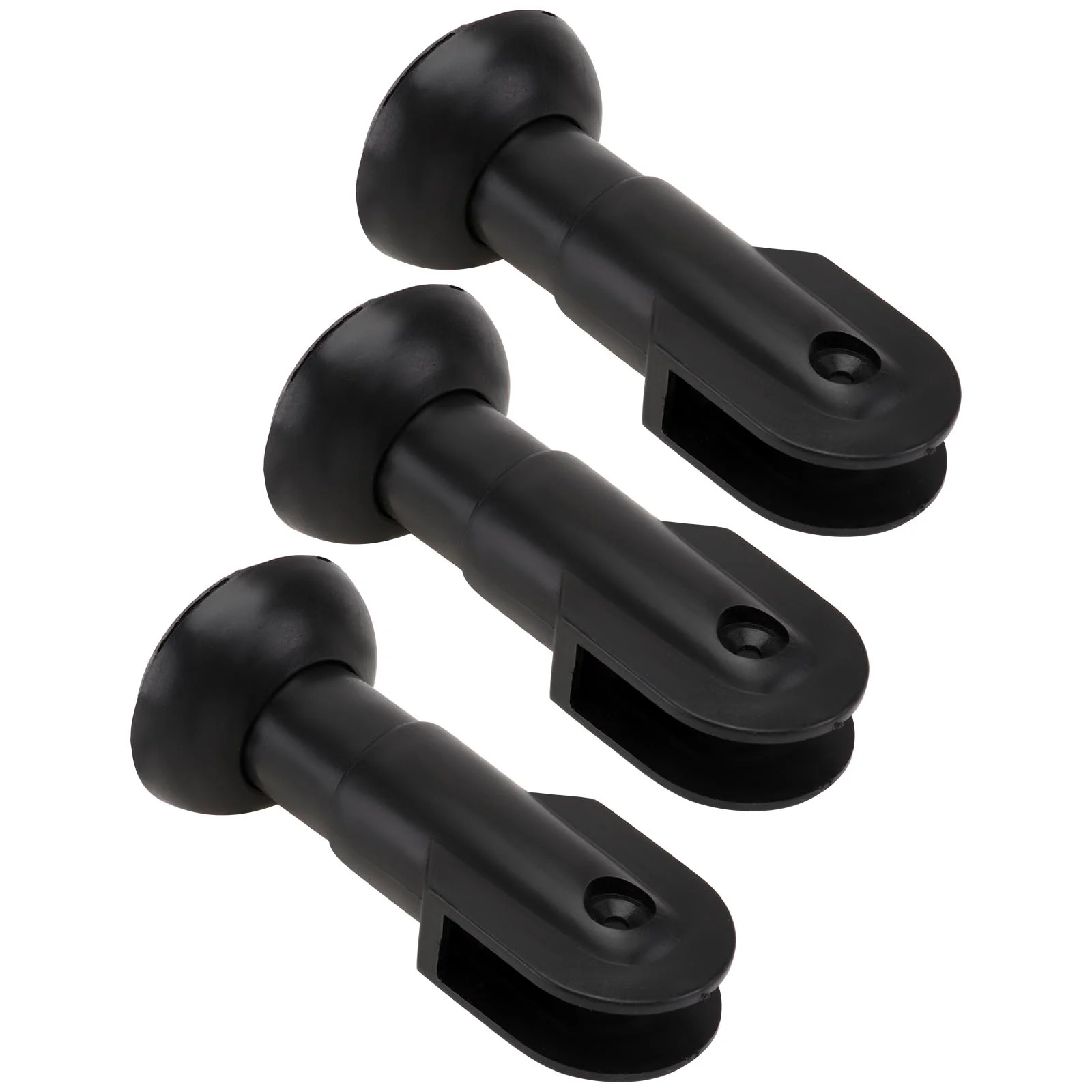 3 Pcs Bathroom Partition Feet Toilet Support Foot Accessory Fitting Supply Accessories Adjustable