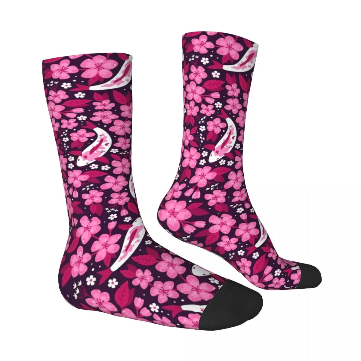 

Sakura And Koi Adult Socks,Unisex socks,men Socks women Socks