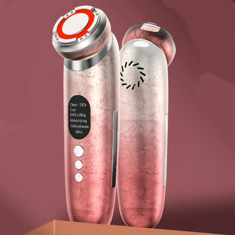 LED Photon Skin Tightening Beauty Machine Facial Massager Home Use Rf Beauty Instrument Anti Wrinkle Face Lifting electric facial massager lifting and tightening facial scraping beauty instrument removing magic lines artifact bathroom