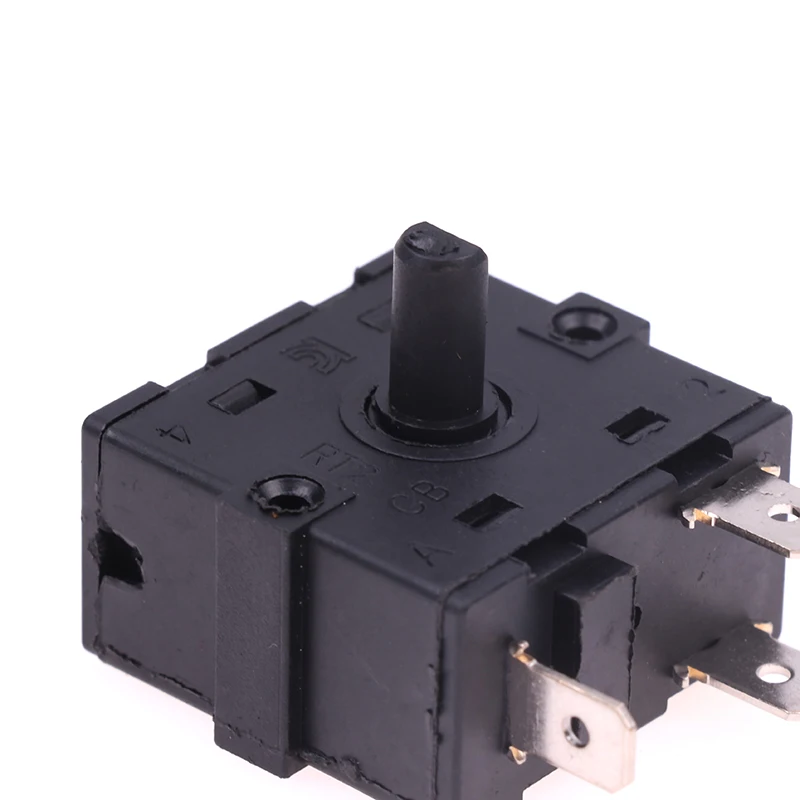 Description Picture 2 of item3/5 Pin 2/4 Position Rotary Switch Selector AC 250V 16A Radiator For Household Heater Electric Baking Lamp Small Sun Switch