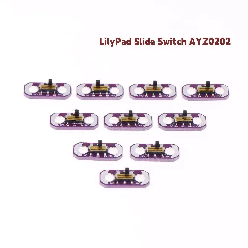 5/10Pcs Arduino DIY 액세서리 용 새로운 LilyPad 슬라이드 스위치 AYZ0202 센서 스위치