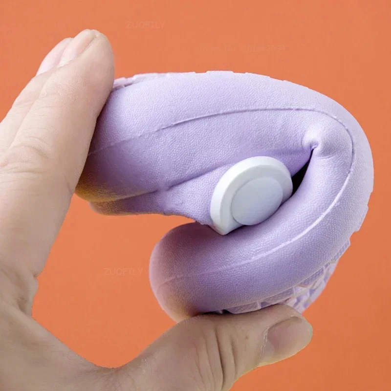 Summer New Baby Slippers Indoor Non-slip Soft Bottom Comfort Fashion Cute Children's Hole Shoes Boys Girls Kid Outdoors Sandals 6