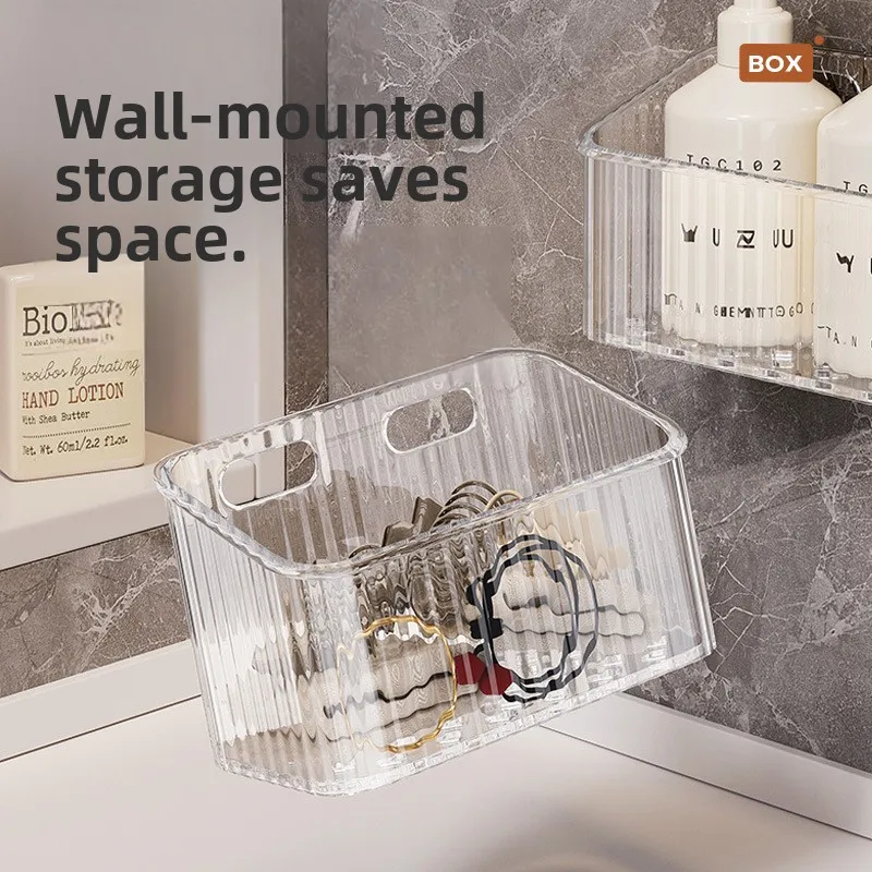 Bathroom Shelfs Waste Face Towel Wall-mounted Storage Box Bathroom Secondary Cotton Soft Towel Facial Tissue Rack