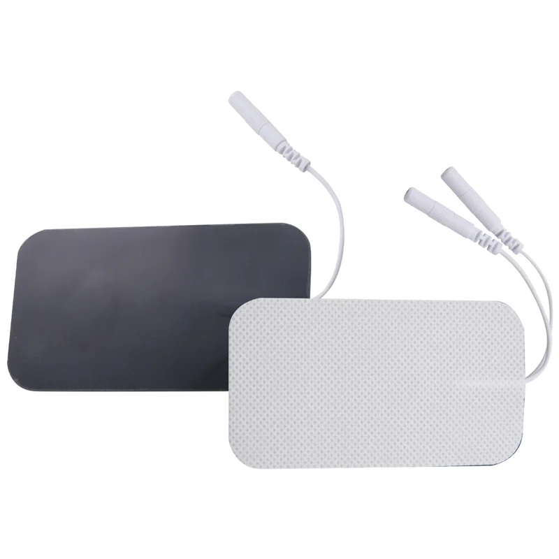 ELOS-60Pcs Self-Adhesive Electrode Pads 2Mm Plug Gel Patch For Tens Acupuncture EMS Massager Stimulator Slimming Device