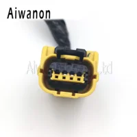 ชุดสายไฟกันน้ำ 1 ชุด 4 ขา สำหรับเบาะนิรภัยรถยนต์ พร้อมปลั๊กต่อสายไฟแบบตัวผู้และตัวเมีย 2