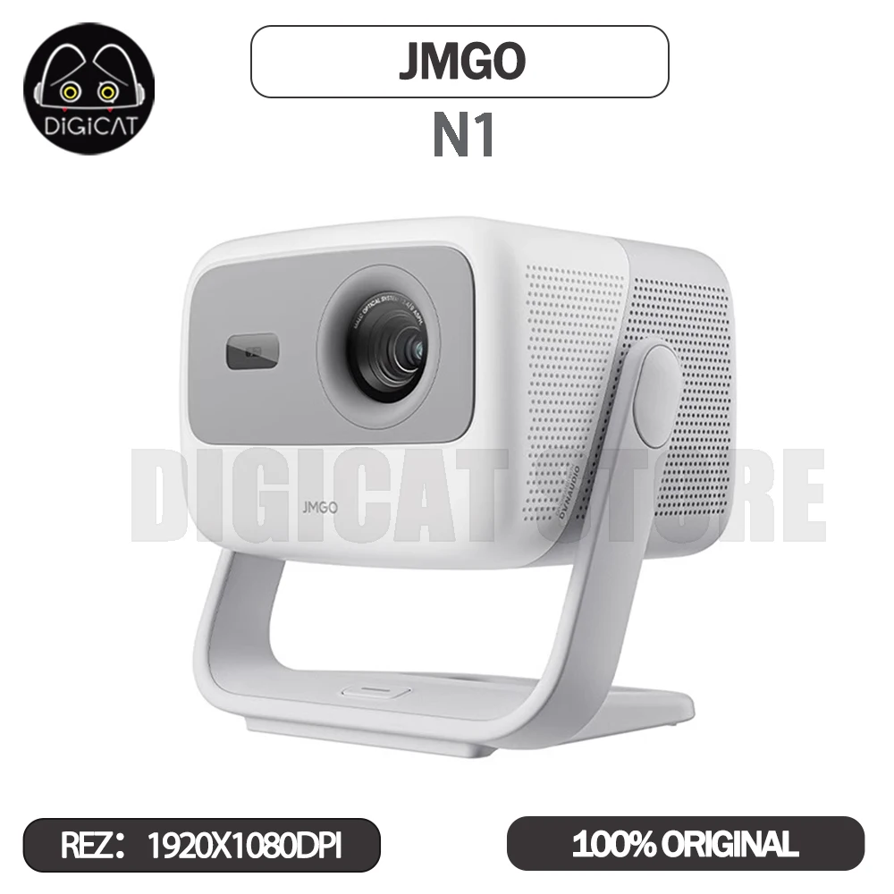 Jmgo N1 Projector 4K Home Projectors Tricolor Laser Home Theater Sound System Intelligent Remote Contral Outdoor Projector Gifts