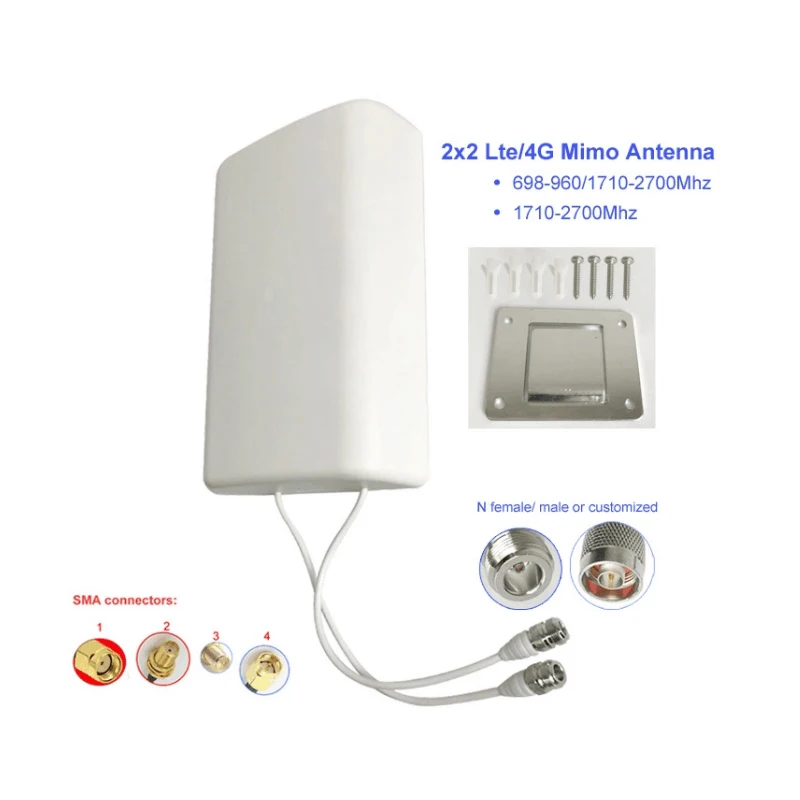 

LTE 4G Mimo Antenna High Gain 16Dbi Double Polarization Indoor Wall-Mounted GSM WIfi 4G Panel Antenna