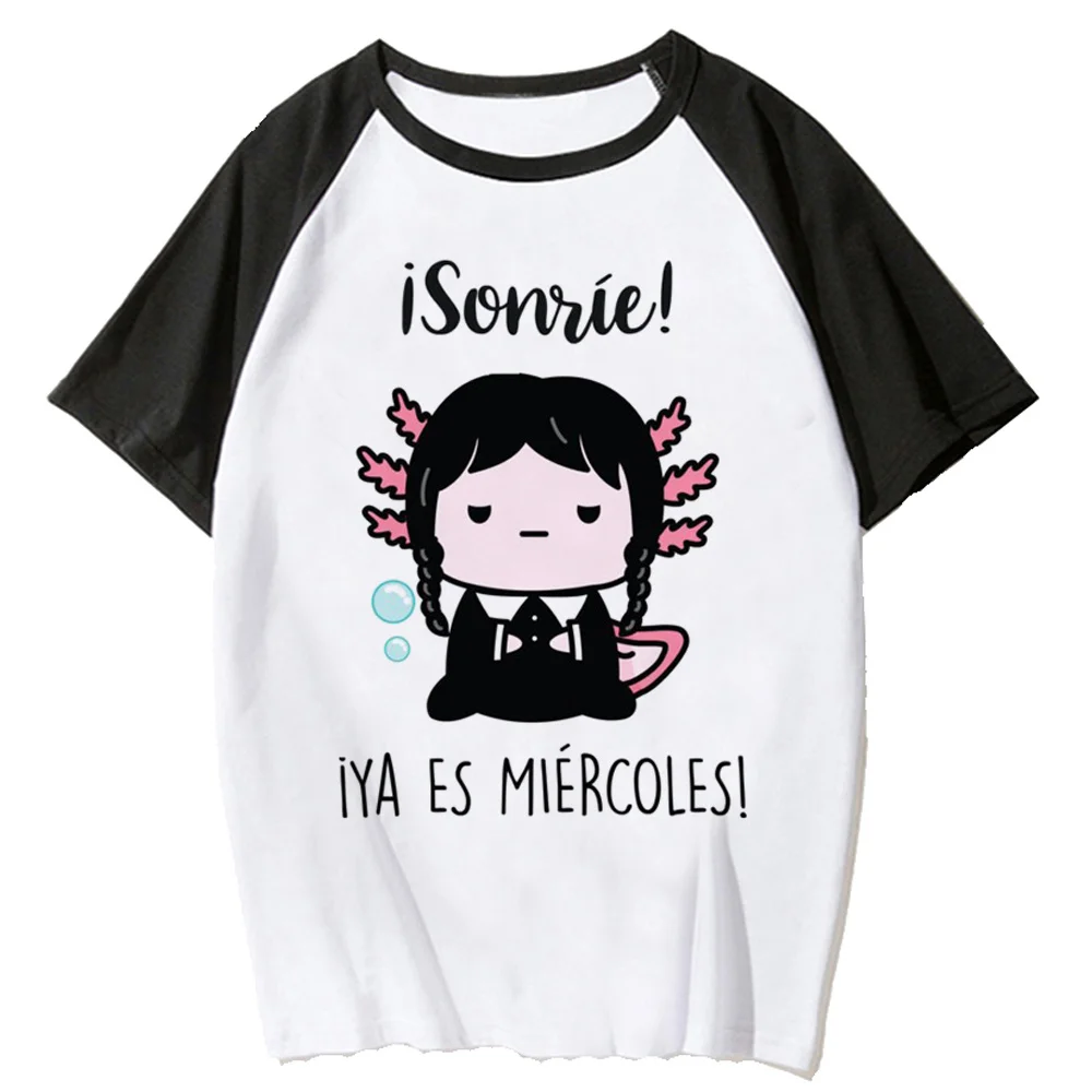 

Футболка Axolotl женская с рисунком японского аниме, уличная одежда для девушек, y2k, одежда в стиле Харадзюку