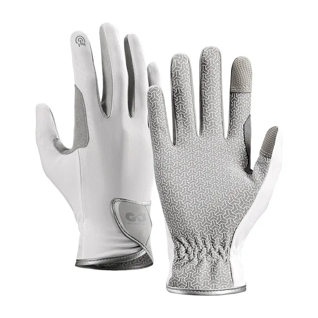 Equestrian Gloves Outdoor Equestrian Equipment Sun Protection Horse Riding Clothes Wear-resistant Horse Racing Touch Screen 3