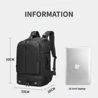 Man Backpack Men Travel Bag Luxury Outdoor Hiking Bag Black Laptop Bag Large Capacity Multifunctional Sports Waterproof Handbag 2