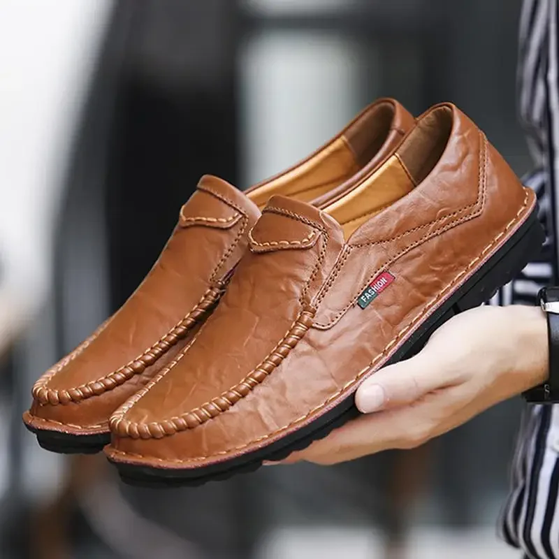 

Men's Fashionable Shoes 2024 Summer Soft Bottom Casual Sneakers Men's Loafer Moccasins Loafers