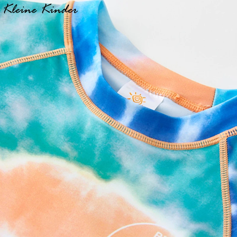 UV Shirt UPF50 Beach Swimming T Shirt for Boys Girls Summer Sun Protect Swimsuit Blouse Boy Girl Short Sleeve Kids Rash Guard