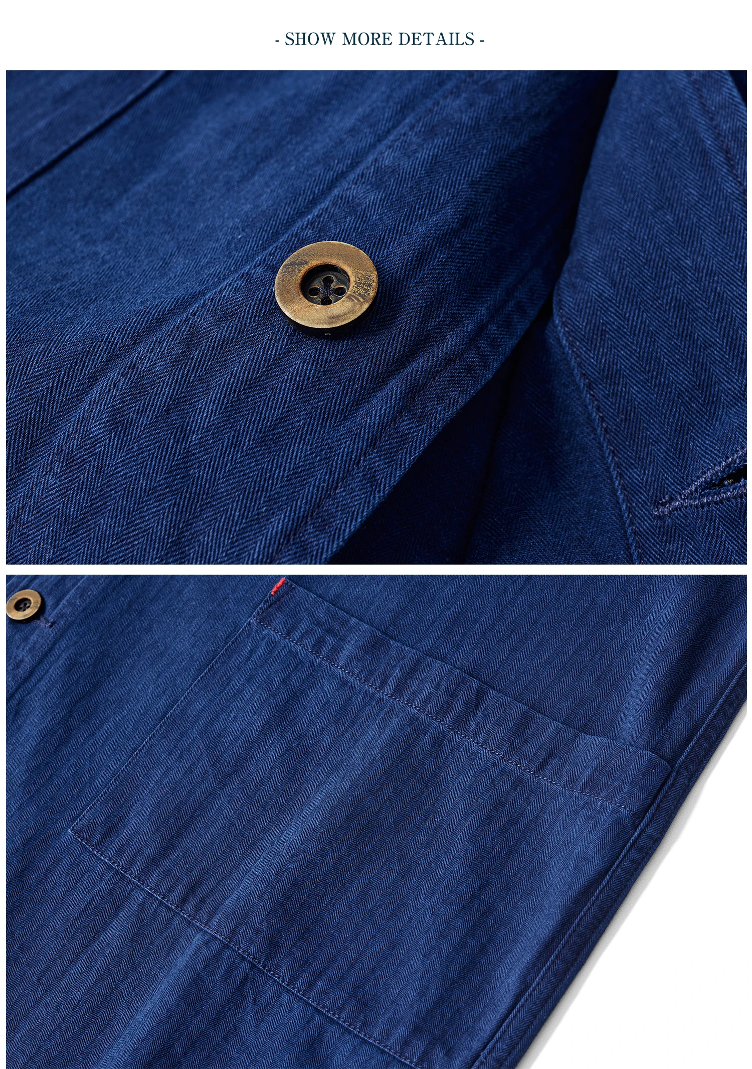 Akkad Kuti Long Trench Coat Men Vegetal Indigo Dyed Long Sleeve Thin Jacket Japanese Vintage Casual