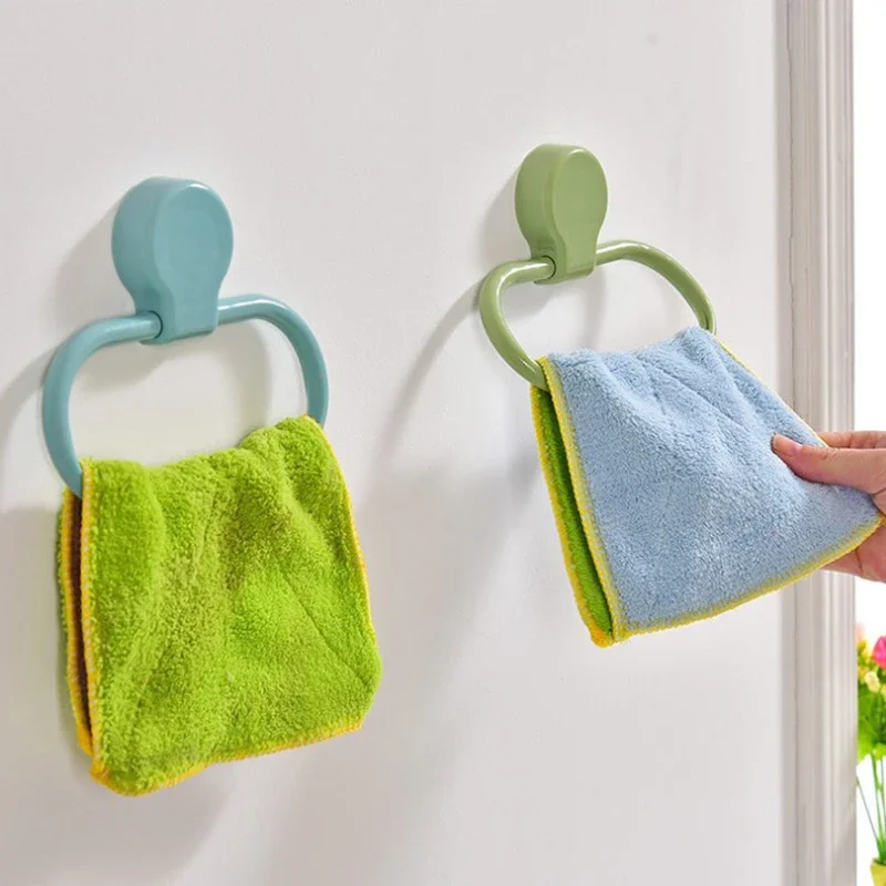 Adhesive Towel Ring-Simple Stylish and Convenient Towel Holder Bathroom Organizer Ring