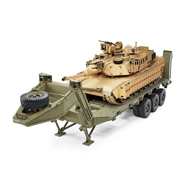 1/6 12インチ U.S Military Vehicle RC Truck Military 6 Wheels Trailer 6x6 HG P806 1:12 Scale U.S M747
