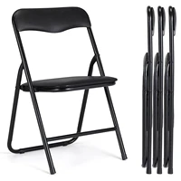 Ensemble table et chaises pliantes, chaises pliantes rembourrées en cuir, ensemble de table d'activités pour enfants pour manger, lire, jouer 6