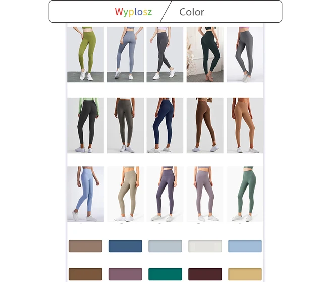 Wyplosz Women's Pants Clothing Gym Ribbed Leggings Nude Cloud Sensation  Classical Push Up Fitness Sport Compress Yoga Soft Tight - AliExpress