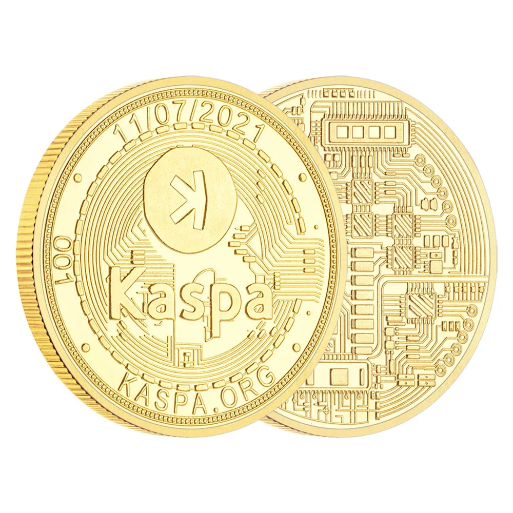 Kaspa Coin: A Detailed Review of the Gold-Plated Digital Currency Memorial  Medal