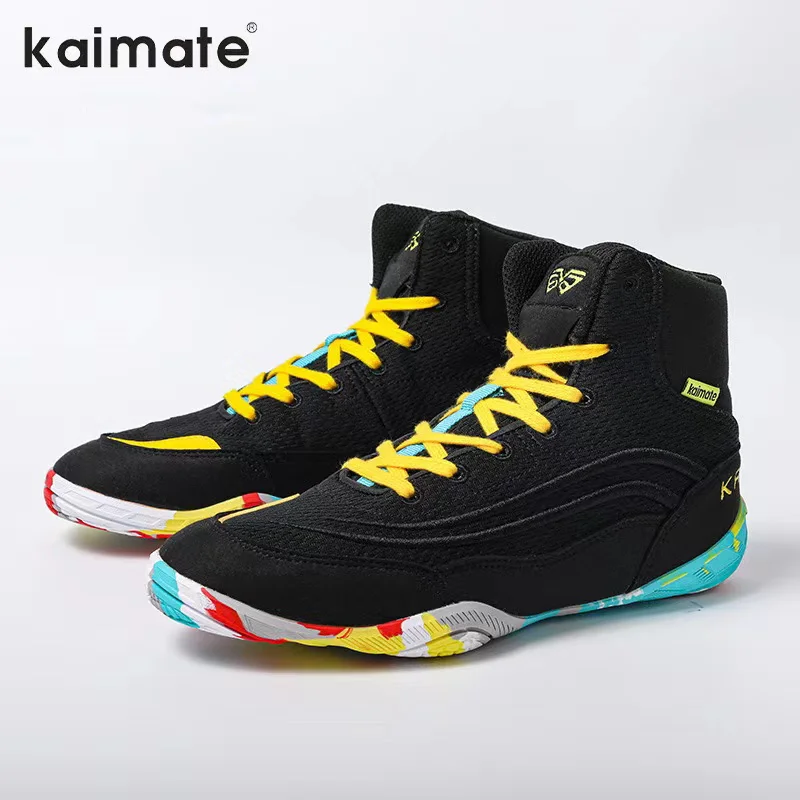 Professional children's Wrestling Boots Anti-Slippery Fighting Boots Sneakers boys Breathable Wrestling