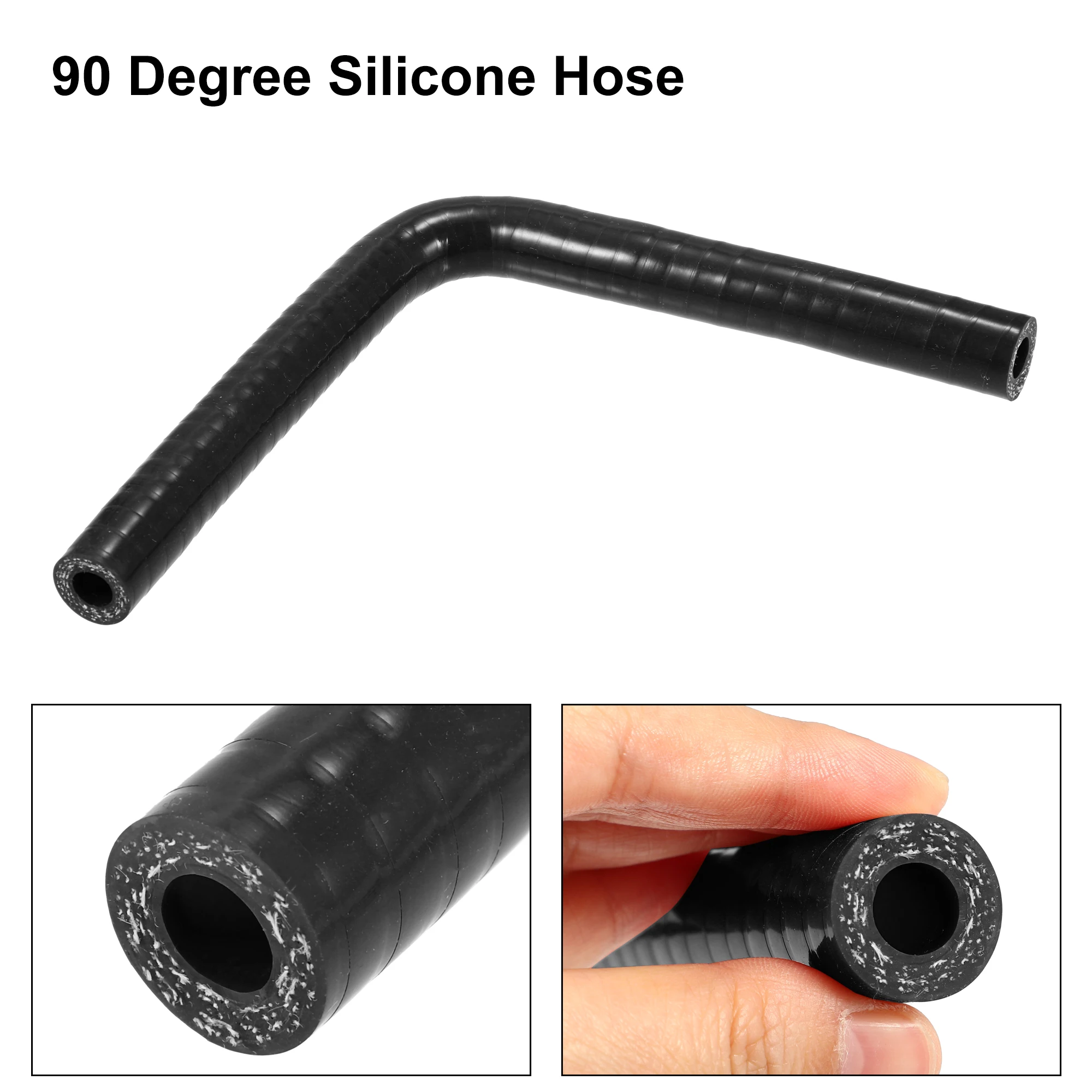 Elbow Silicone Hose Coupler 90 Degree 9.5/11/13/16/19/22/25/28/32/35/40/45/48/54MM 150*150MM