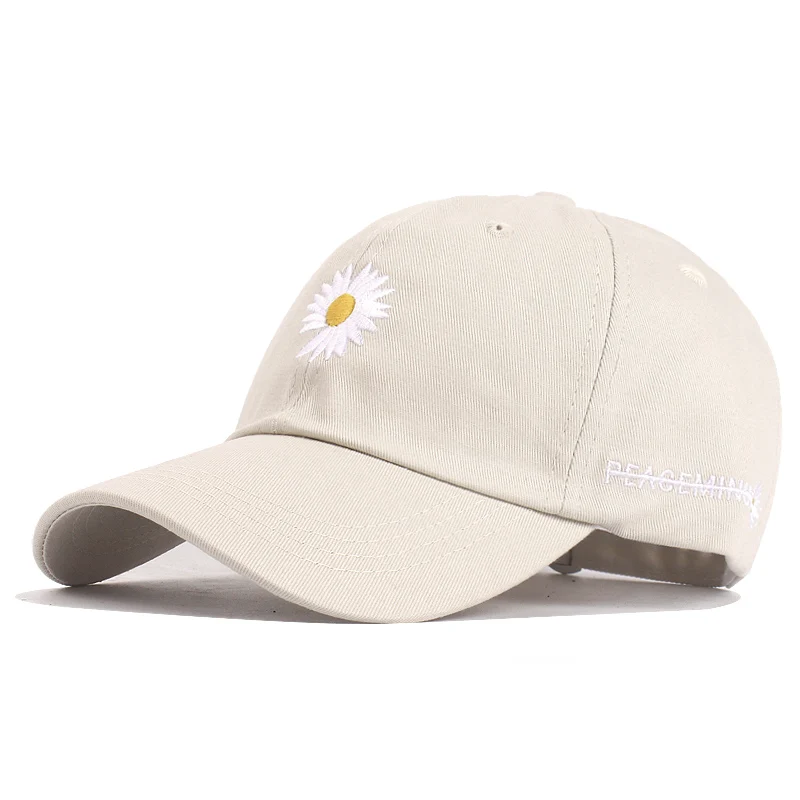 Chrysanthemum Embroidery Baseball Cap Men Women Flower Snapback Hip Hop Street Dance Teenage Trend Sun Hats baseball cap,sun hat