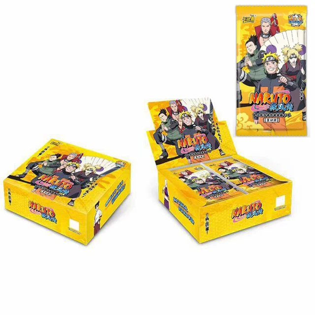 Naruto Cards Uzumaki Uchiha Sasuke Tcg Carte Coleccionado De Cartas 100-180 Pcs Card Per Box Game Cards For Children Gift 5