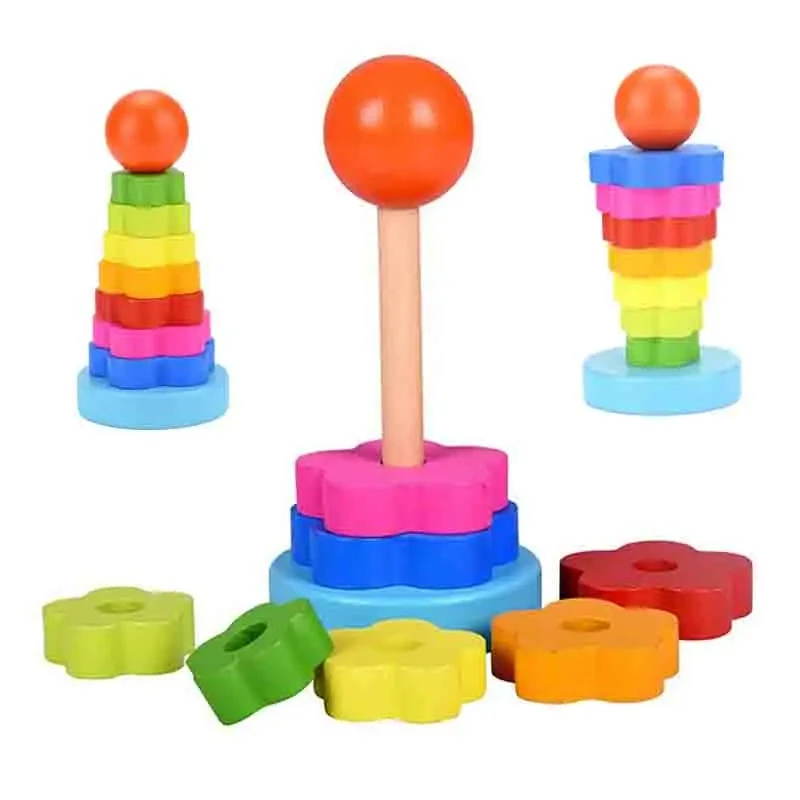 Montessori Shape Stacking Toy 5