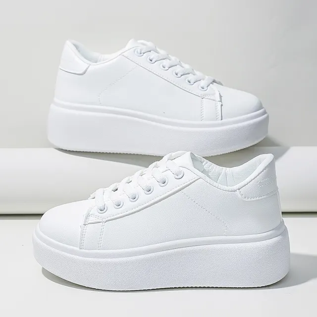 Thick Sole Elevator Sports Shoes