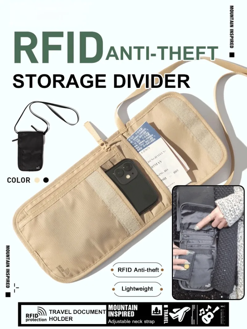 Cartera antirrobo para viajes al aire libre