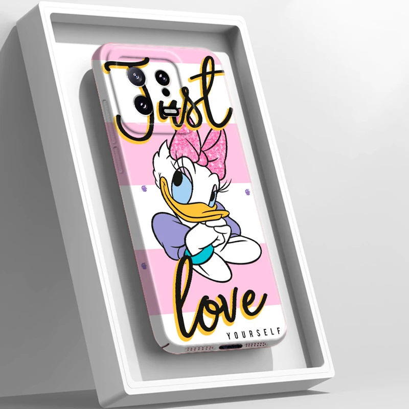 

Donald Duck Cute Daisy Feilin Filim Luxury Cover For Xiaomi Mi 13 12 12T 12S 11 10 10S 10T 9 Ultra Pro Hard Phone Case Fundas