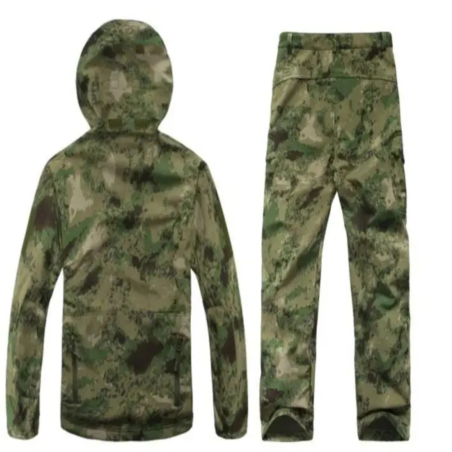 New SoftShell Tactical Waterproof Jackets Men Hood Coat Combat suit Fishing Hiking Camping Climbing Pant