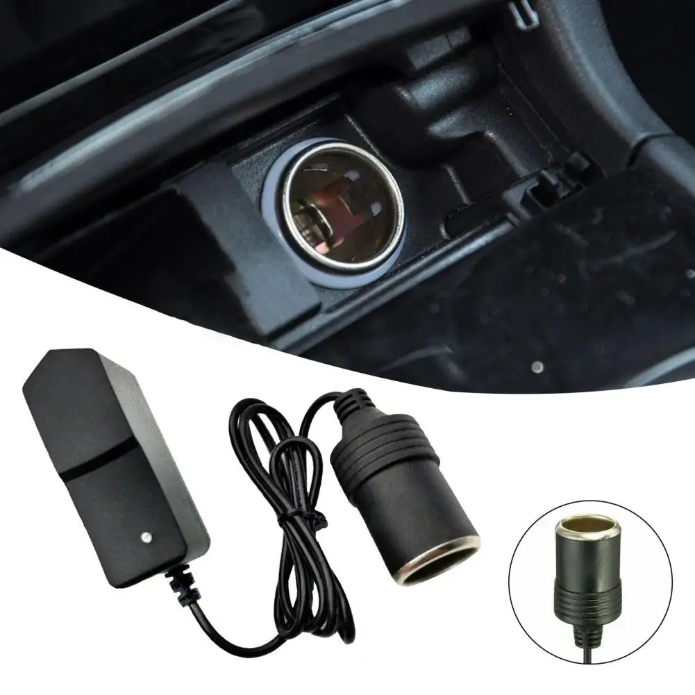 

Practical Portable Safe Universal 220V to 12V 1A Cigarette Power Converter Power Plug Adapter Environmental Protection