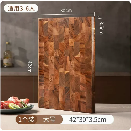 Care Acacia Wood Cutting Board  Acacia Wood Kitchen Chopping Block -  Acacia Wood - Aliexpress