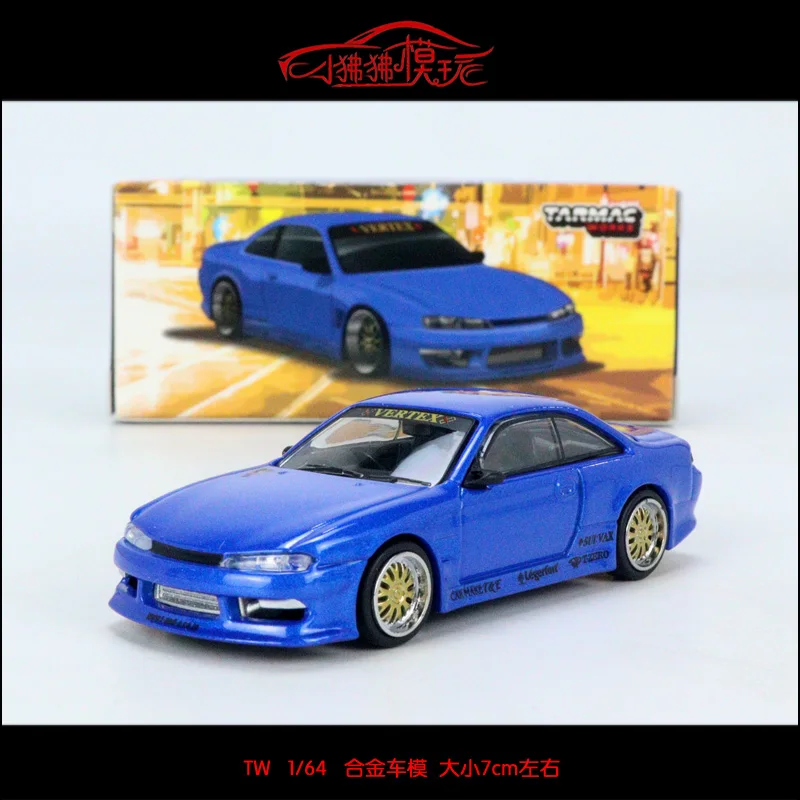 TW Tarmac Works 1:64 VERTEX 日産シルビア S15 S14 ダイキャスト合金